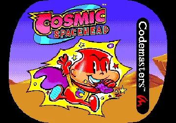 Cosmic Spacehead (USA, Europe) (En,Fr,De,Es) screen shot title